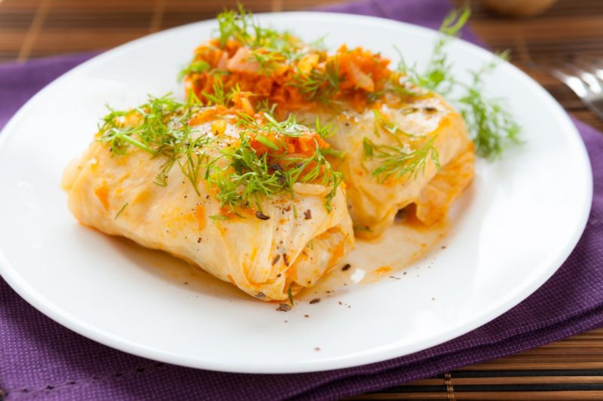 Постные голубцы без мяса Постные голубцы без мяса