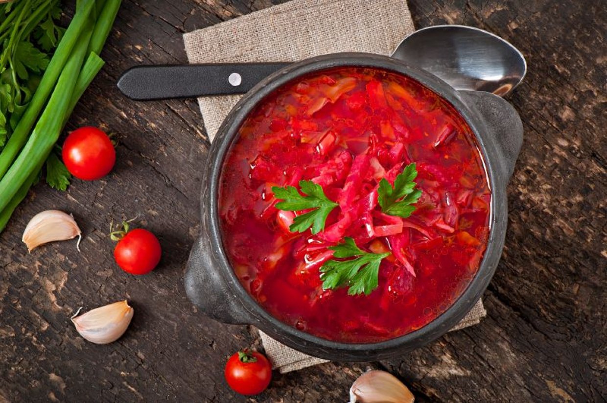Борщ без мяса Борщ без мяса