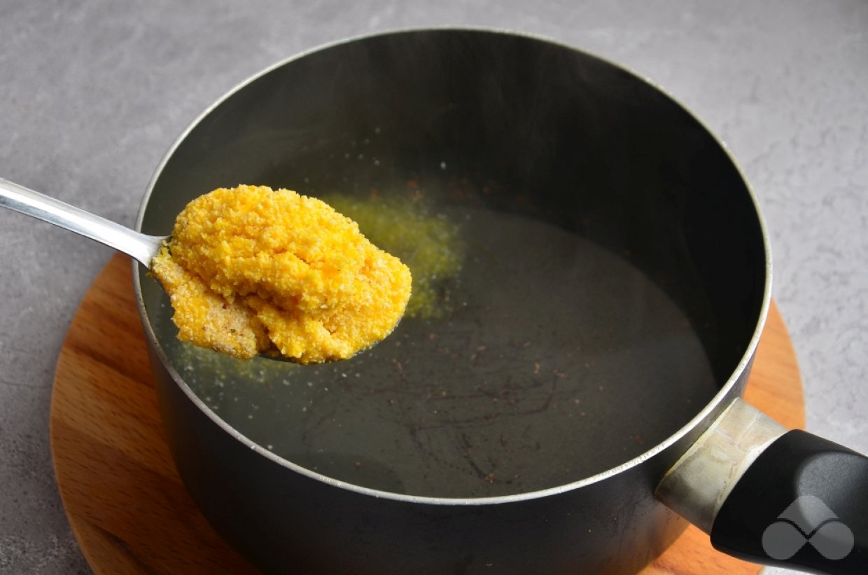Классический рецепт кукурузной каши – фото приготовления рецепта, шаг 1