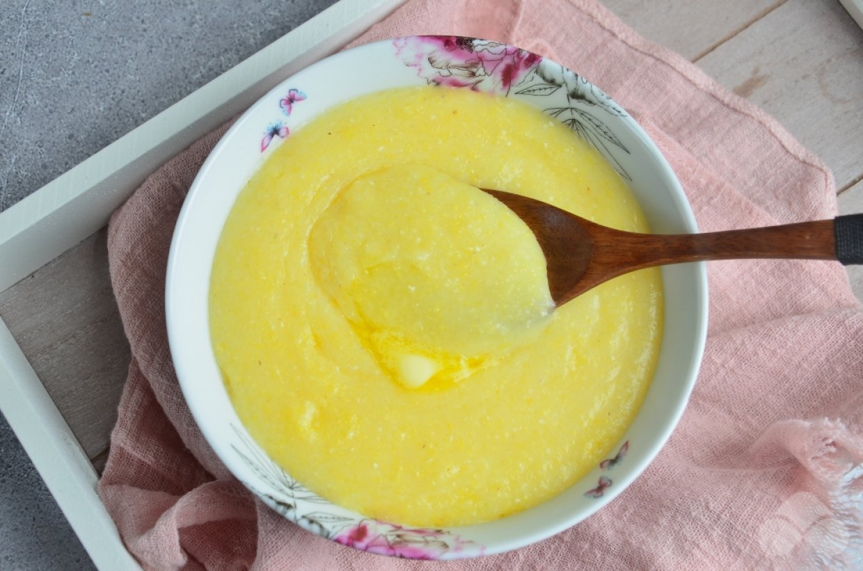 Классический рецепт кукурузной каши – фото приготовления рецепта, шаг 4
