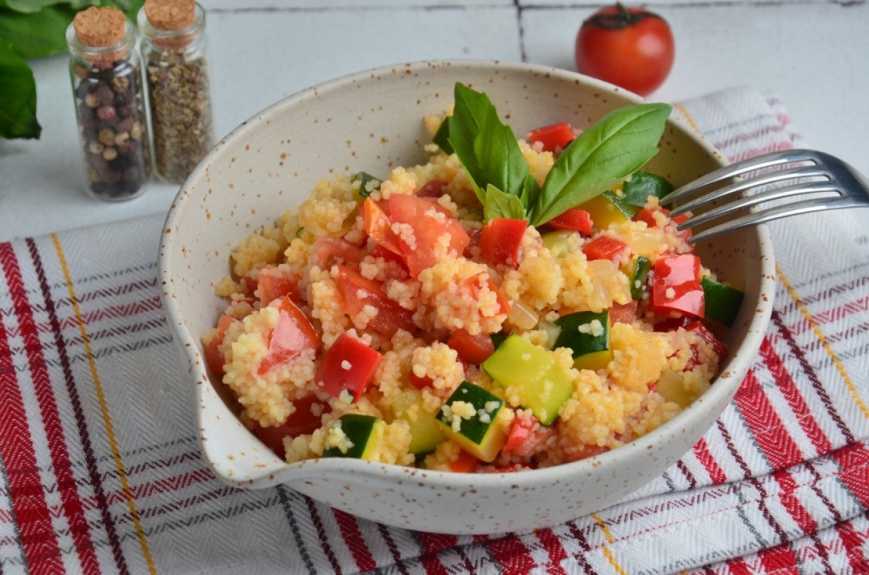 Кускус с овощами Кускус с овощами