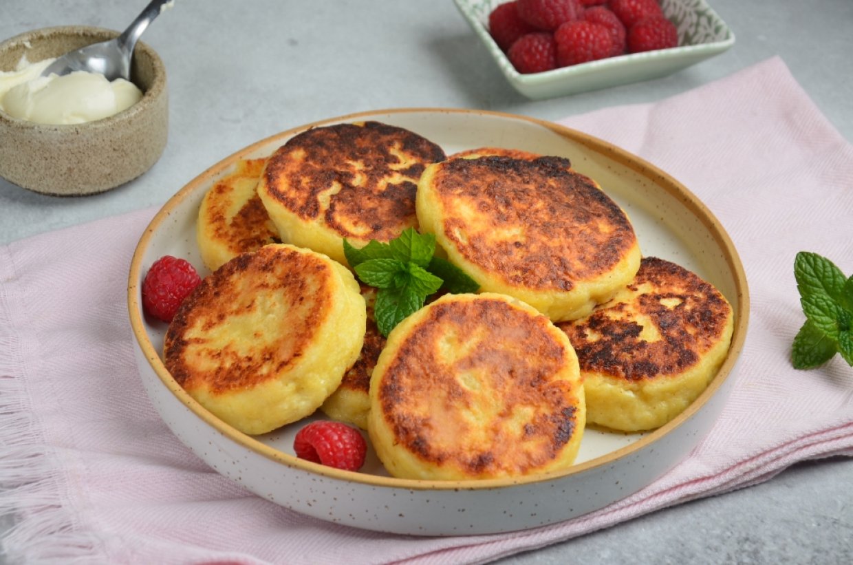 Сырники с манкой Сырники с манкой