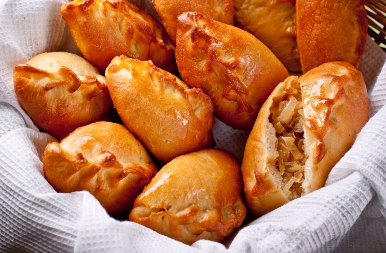 Пирожки с капустой Пирожки с капустой