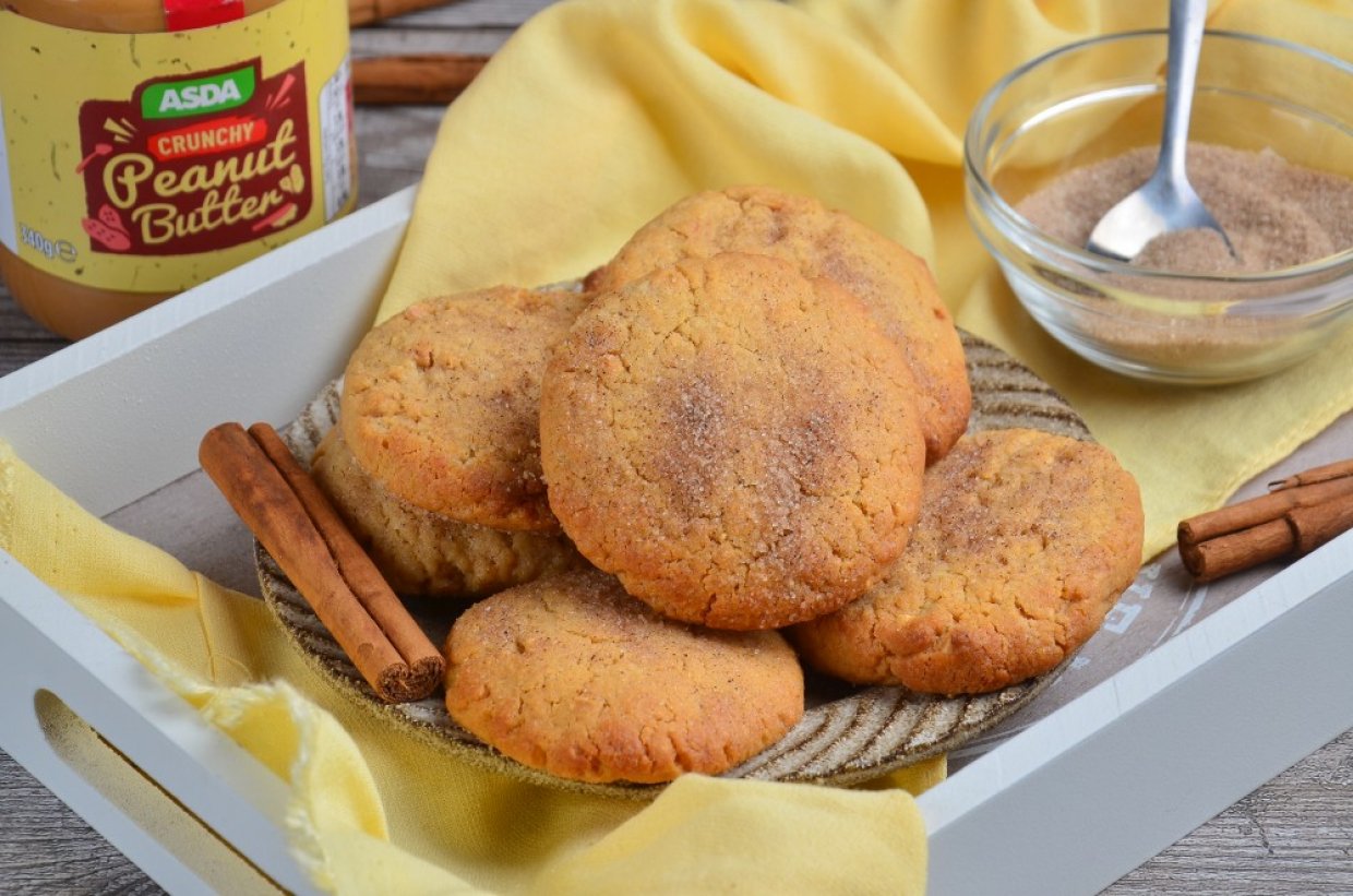 Печенье с арахисовой пастой Печенье с арахисовой пастой