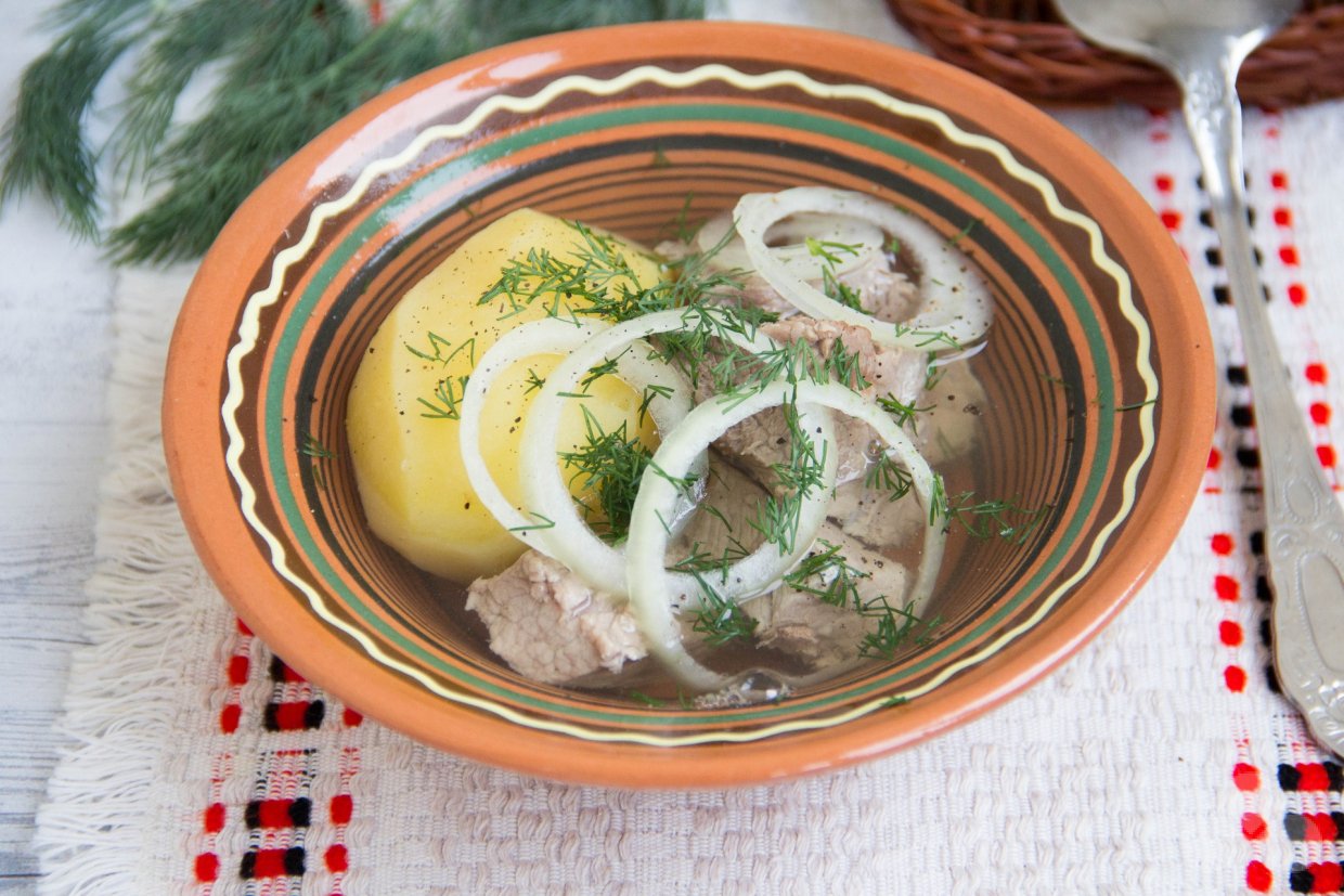 Кавказская хашлама с говядиной