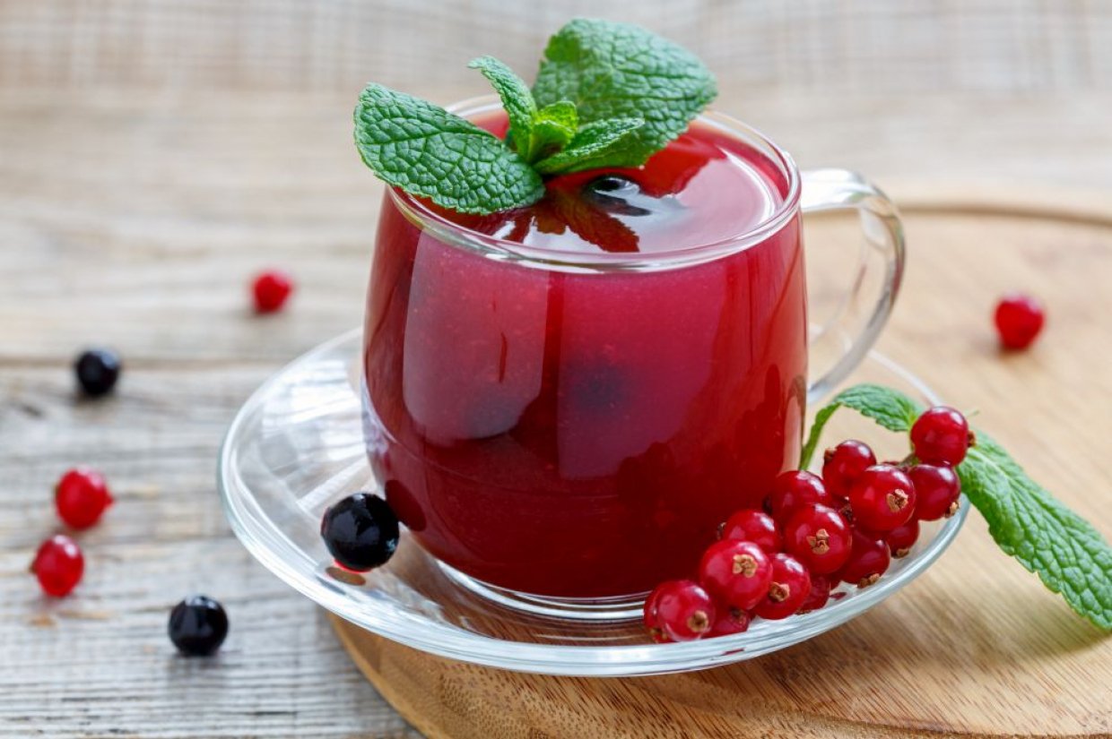 Кисель из ягод смородины Кисель из ягод смородины