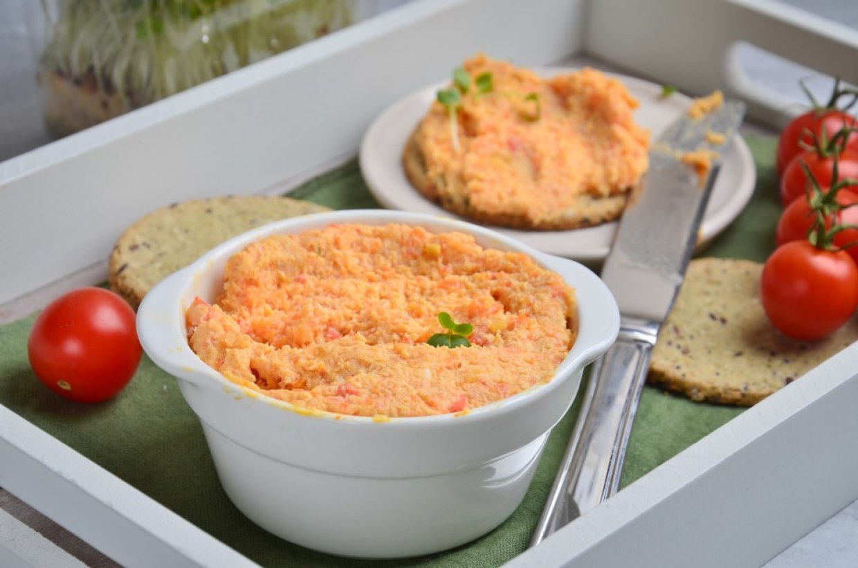 Паштет из куриного филе с овощами Паштет из куриного филе с овощами