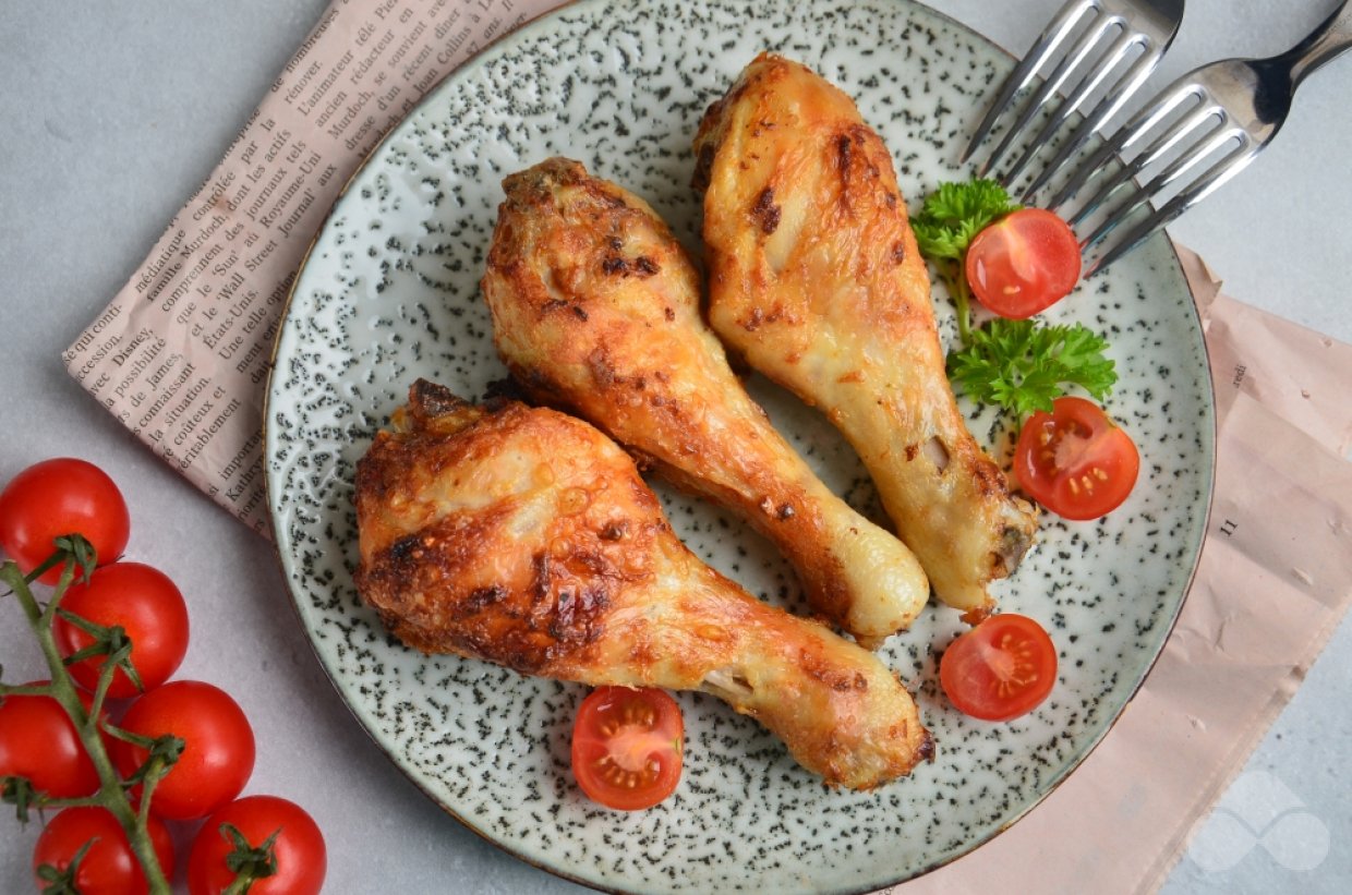 Куриные голени в аэрофритюрнице