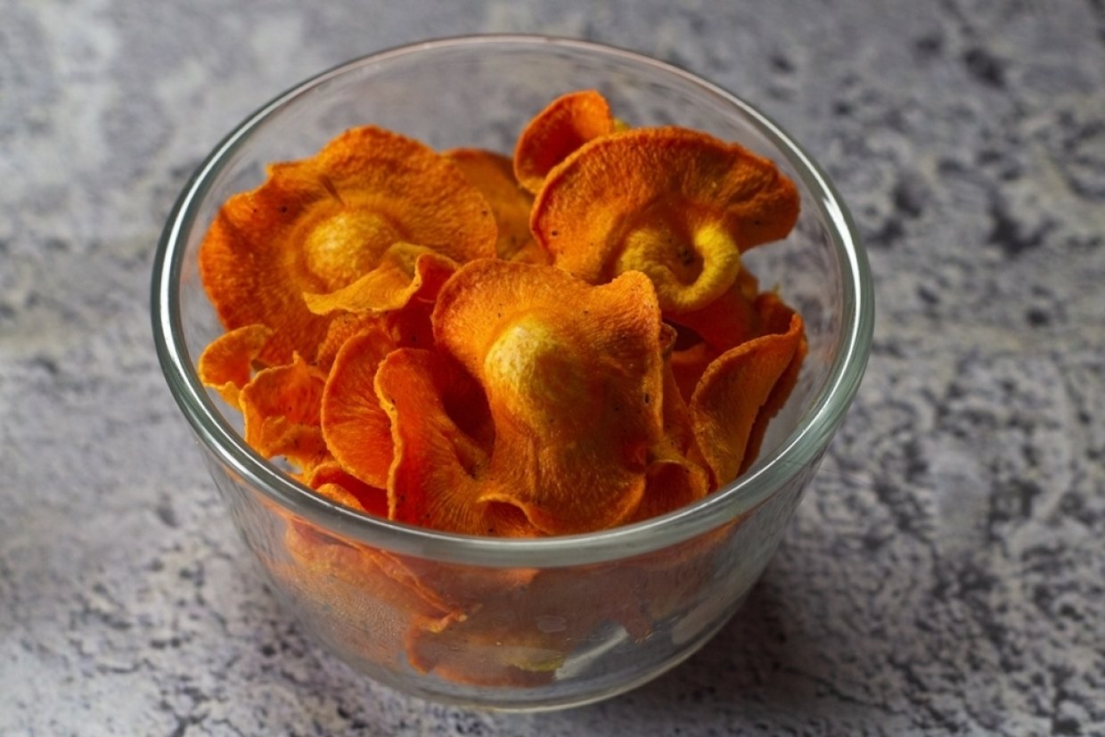 Чипсы из моркови в духовке Чипсы из моркови в духовке
