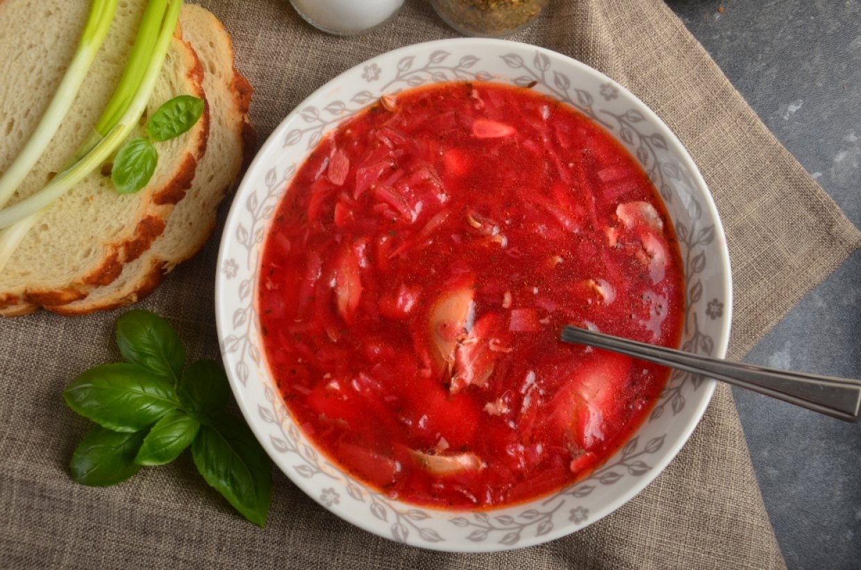 Борщ на курице за 1 час Борщ на курице за 1 час