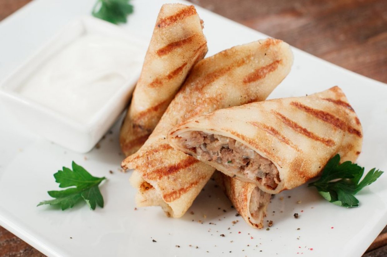 Блины с мясом Блины с мясом