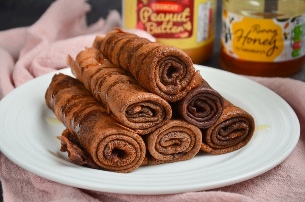 Шоколадные блины с какао Шоколадные блины с какао