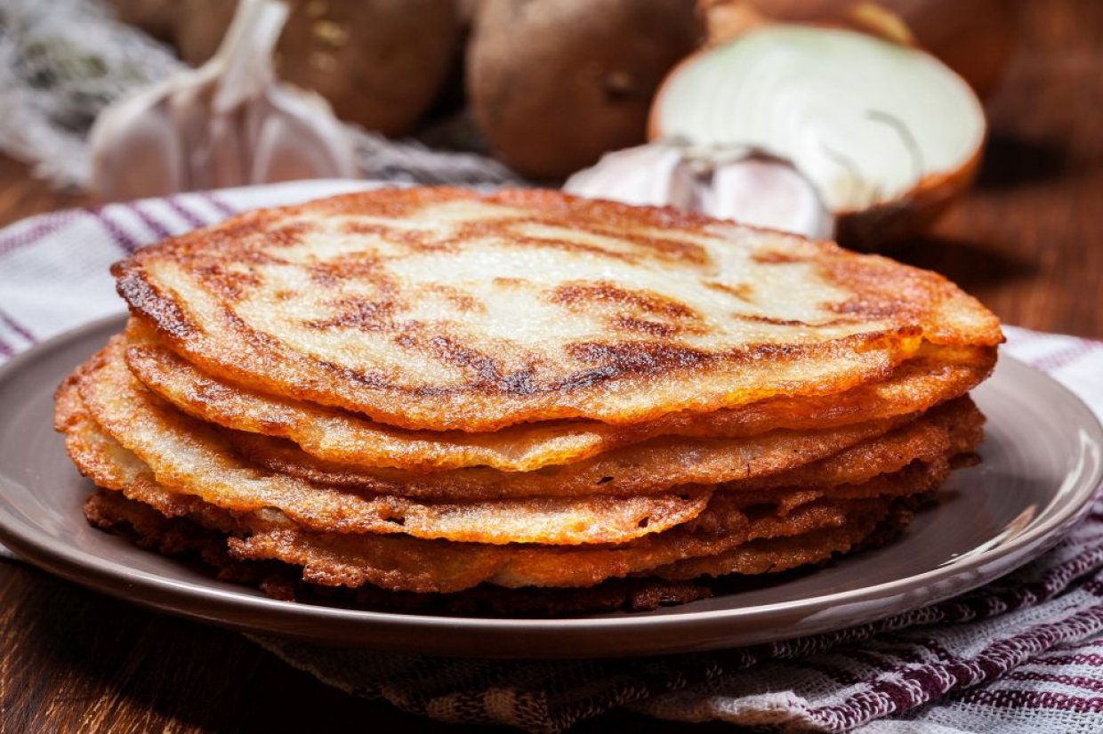 Картофельные блинчики Картофельные блинчики