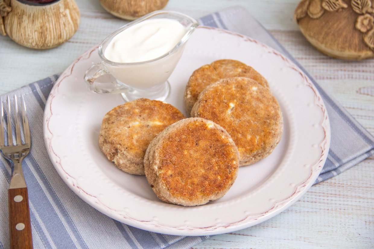 Сырники на льняной муке Сырники на льняной муке
