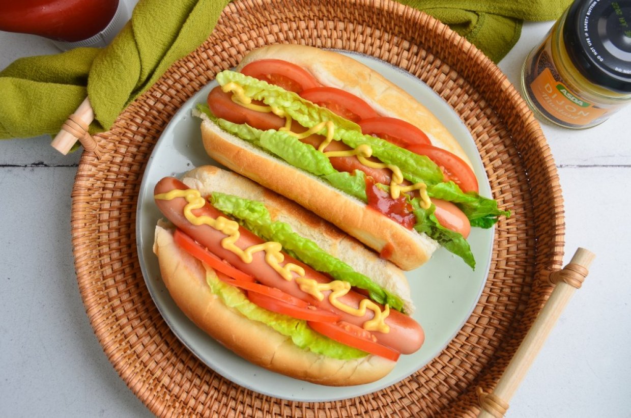 Самый вкусный хот-дог для пикника Самый вкусный хот-дог для пикника