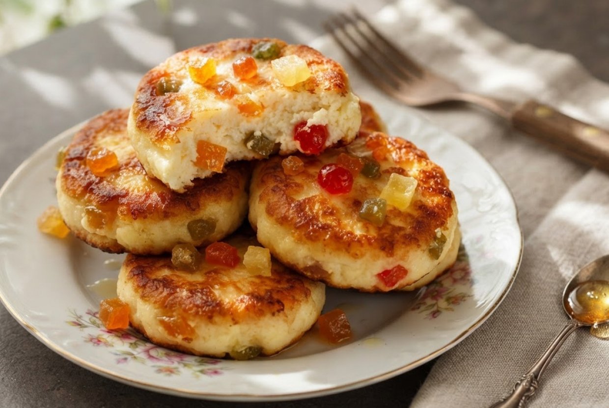 Сырники с цукатами
