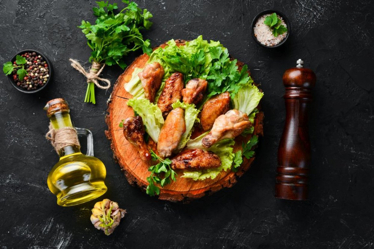 Сочные куриные крылышки в духовке Сочные куриные крылышки в духовке