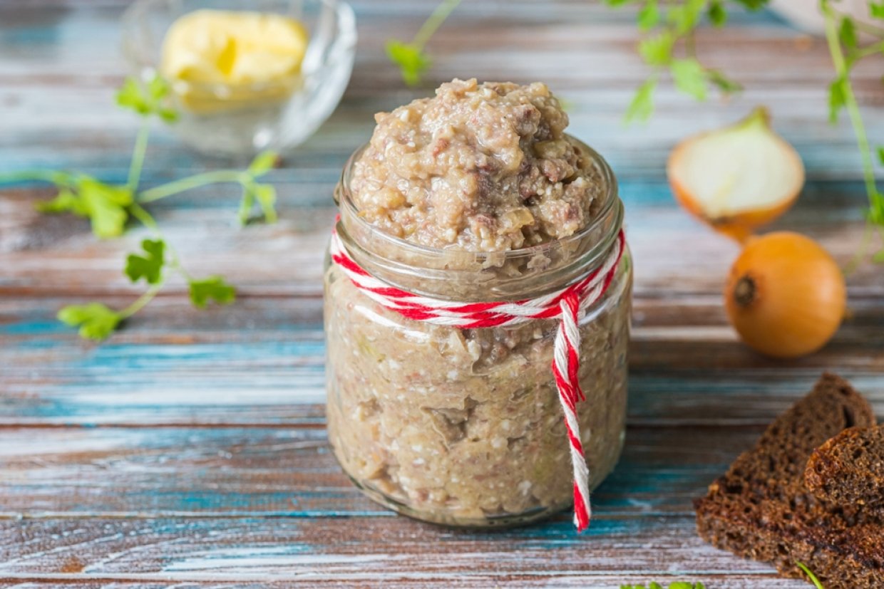 Форшмак с грибами Форшмак с грибами