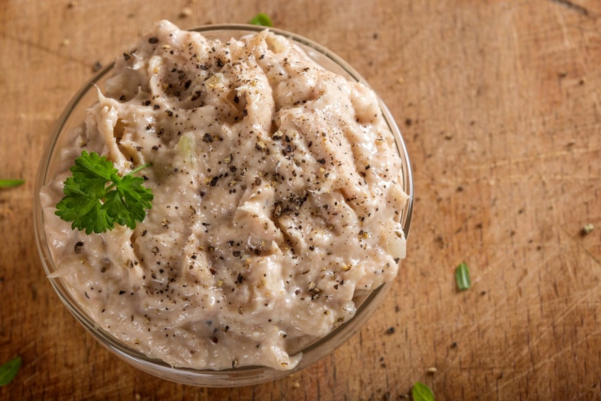 Форшмак с оливками Форшмак с оливками