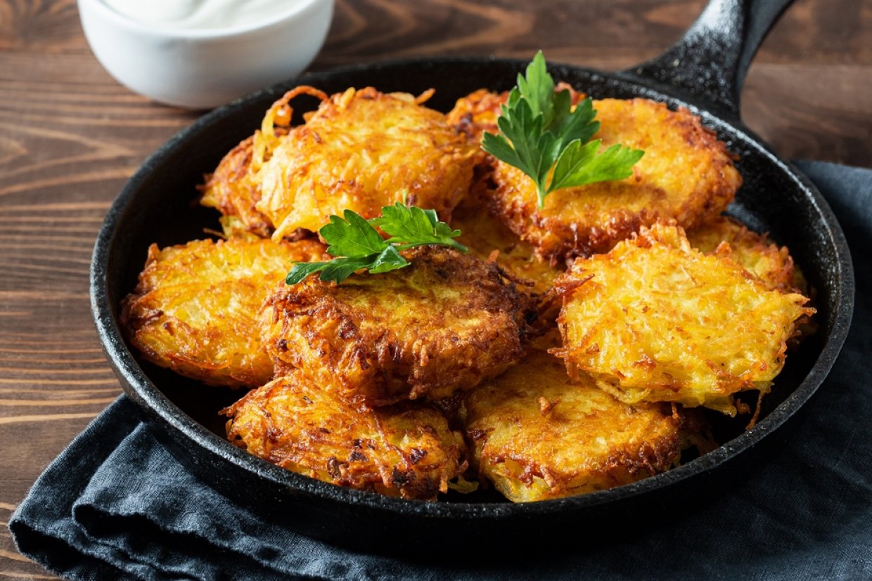 Драники с мясом Драники с мясом