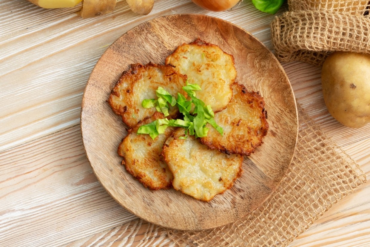 Драники с капустой Драники с капустой