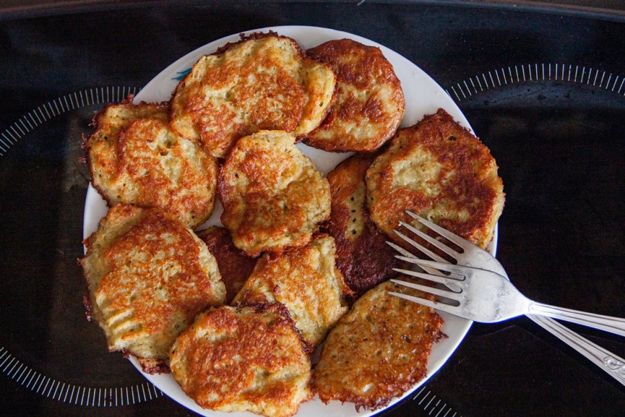 Драники с яблоком Драники с яблоком