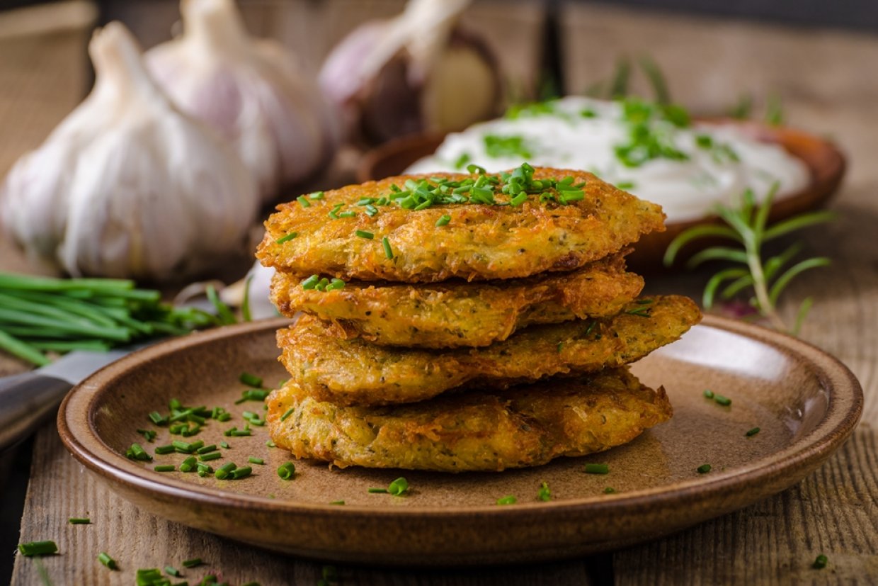 Драники с манкой Драники с манкой