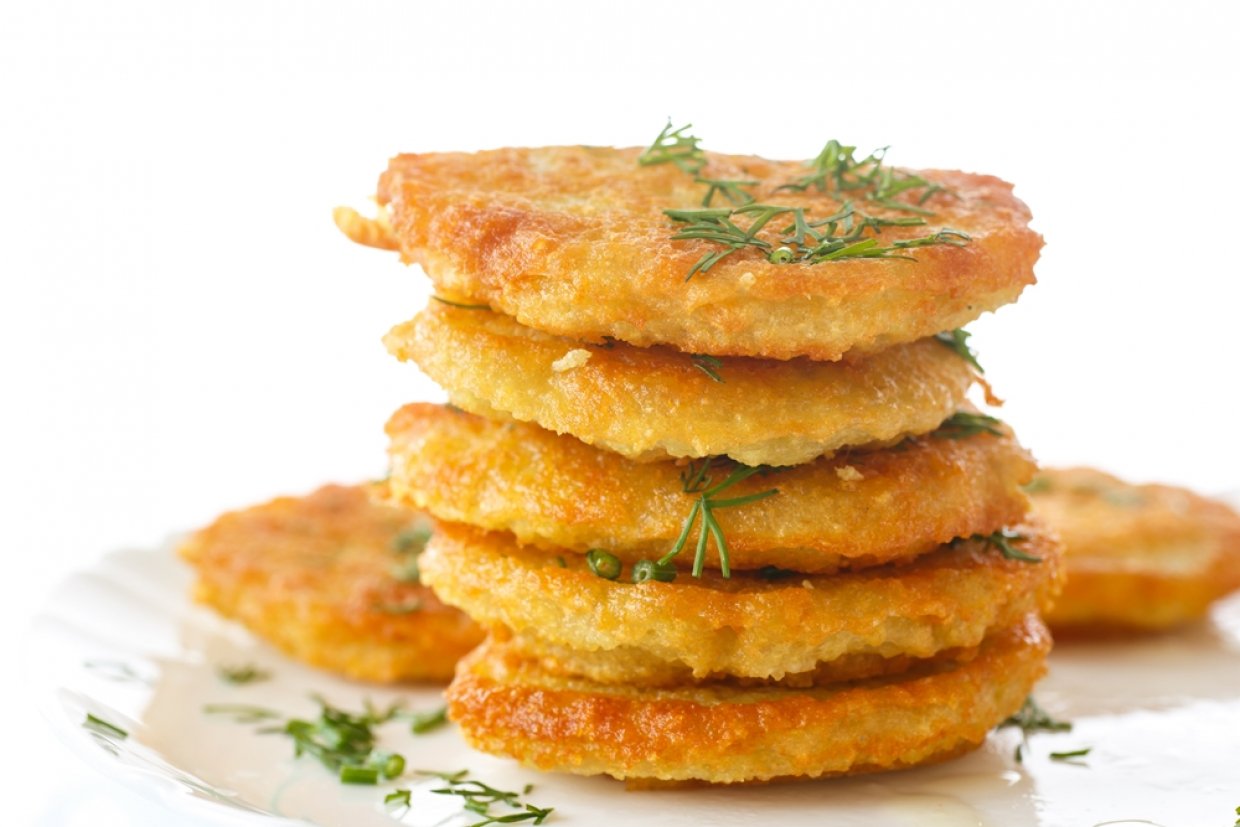 Драники с кускусом Драники с кускусом