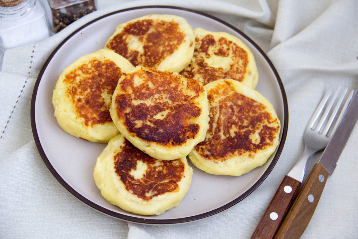 Драники из вареной картошки Драники из вареной картошки