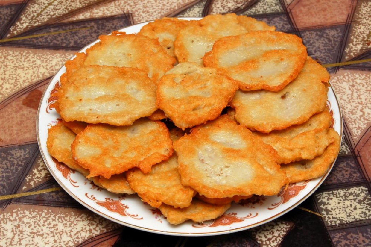 Оладьи из картофельного пюре Оладьи из картофельного пюре