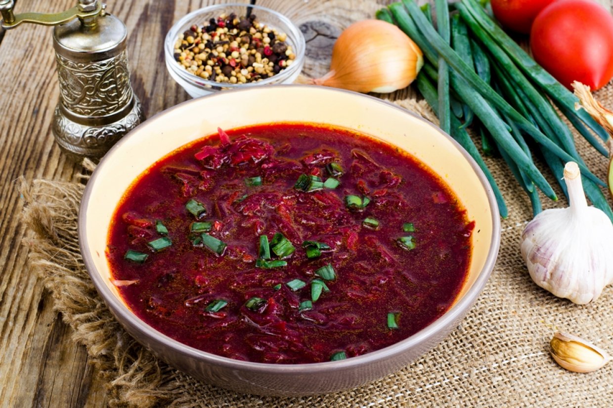 Борщ без картошки Борщ без картошки