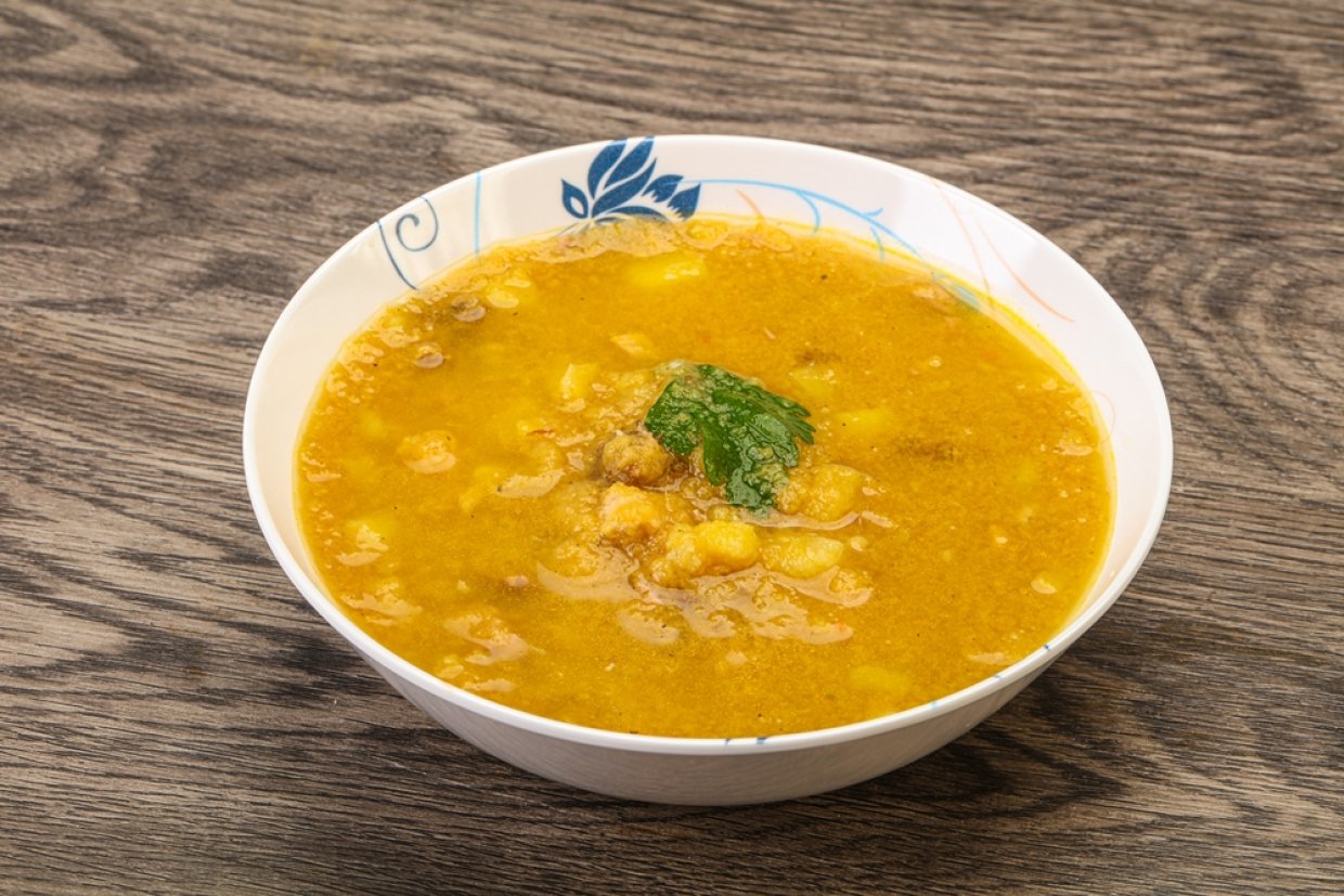 Гороховый суп с копченым мясом Гороховый суп с копченым мясом