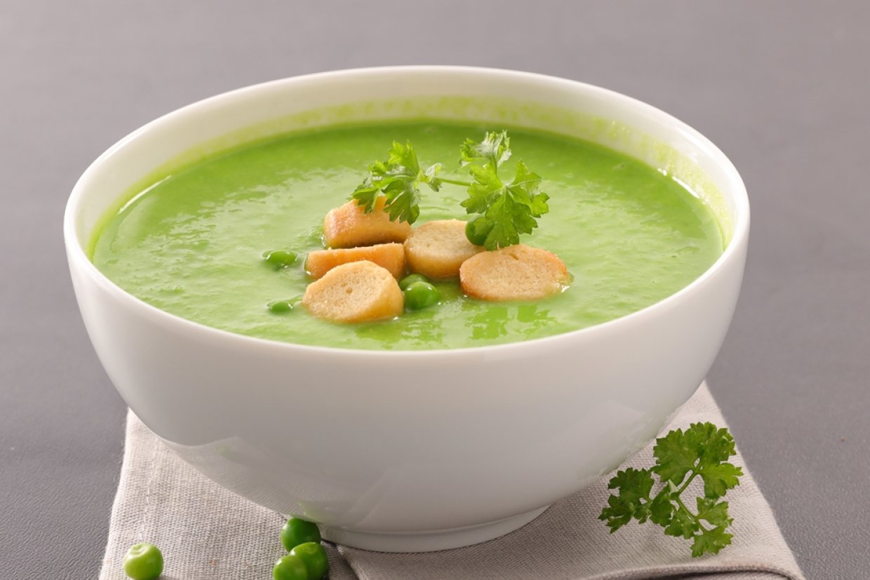 Гороховый суп с куриным филе Гороховый суп с куриным филе