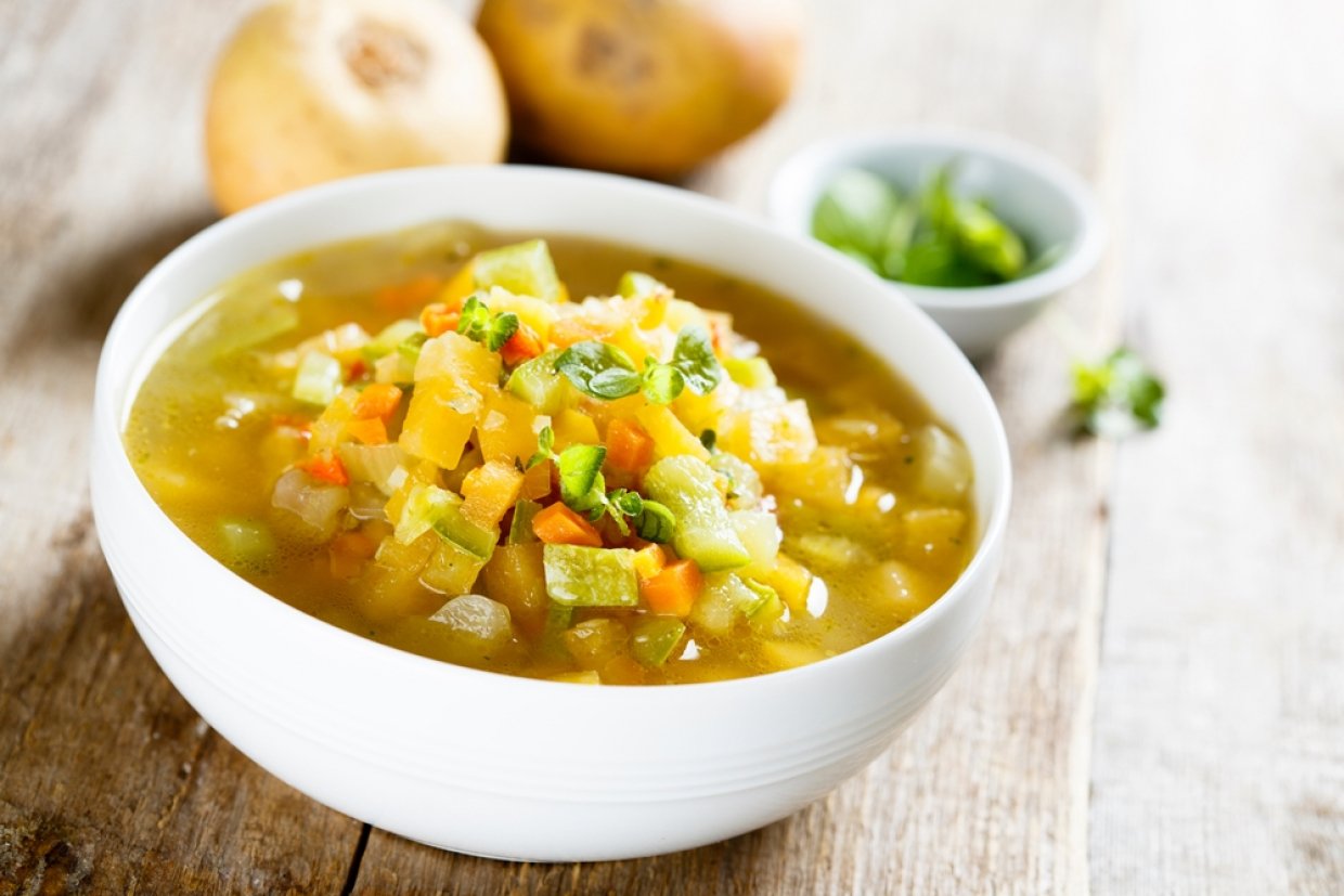 Гороховый суп с кабачками Гороховый суп с кабачками