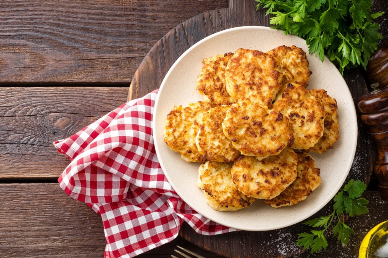 Куриные котлеты без хлеба Куриные котлеты без хлеба