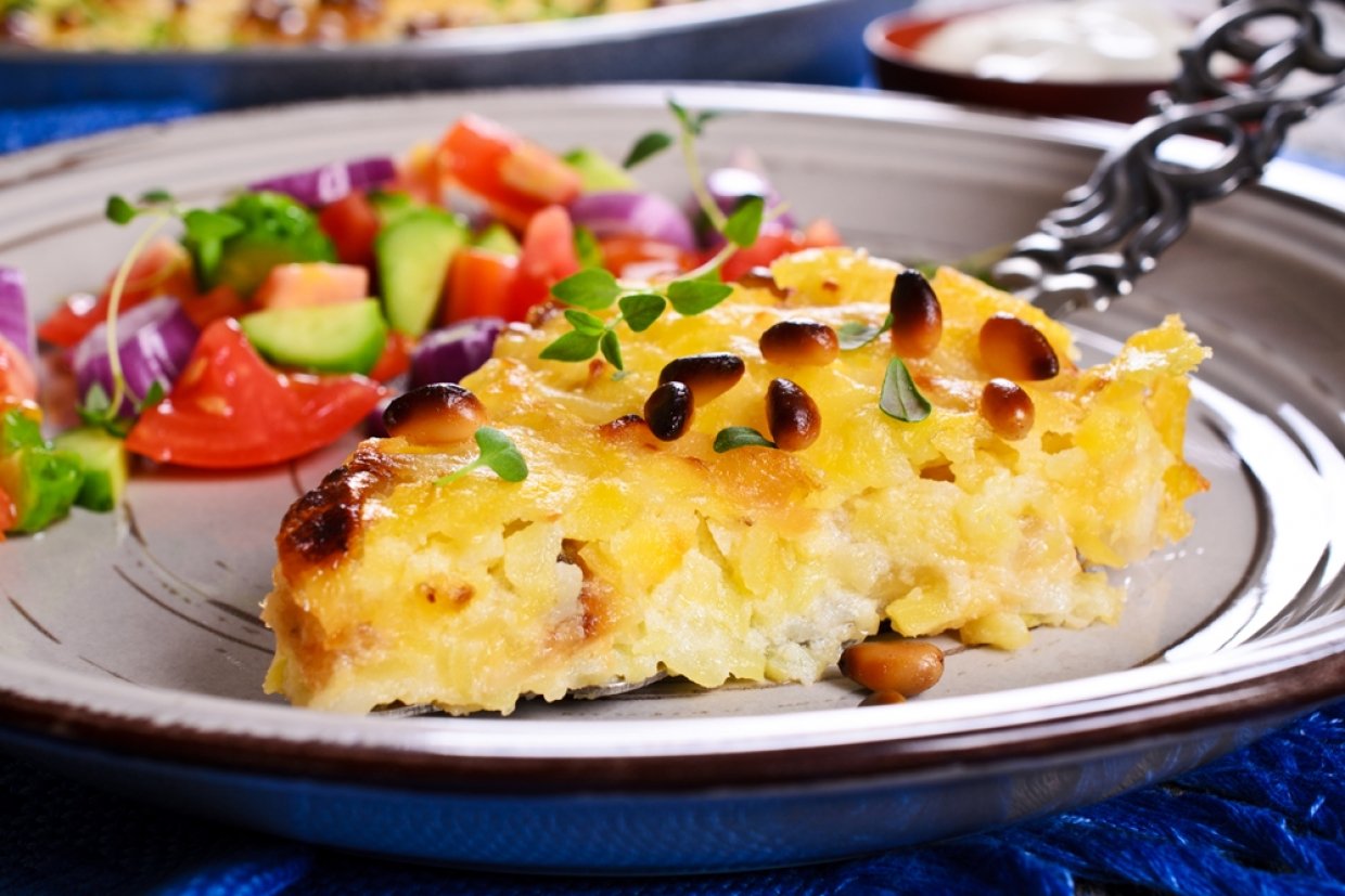Картофельная запеканка с мясом в мультиварке Картофельная запеканка с мясом в мультиварке