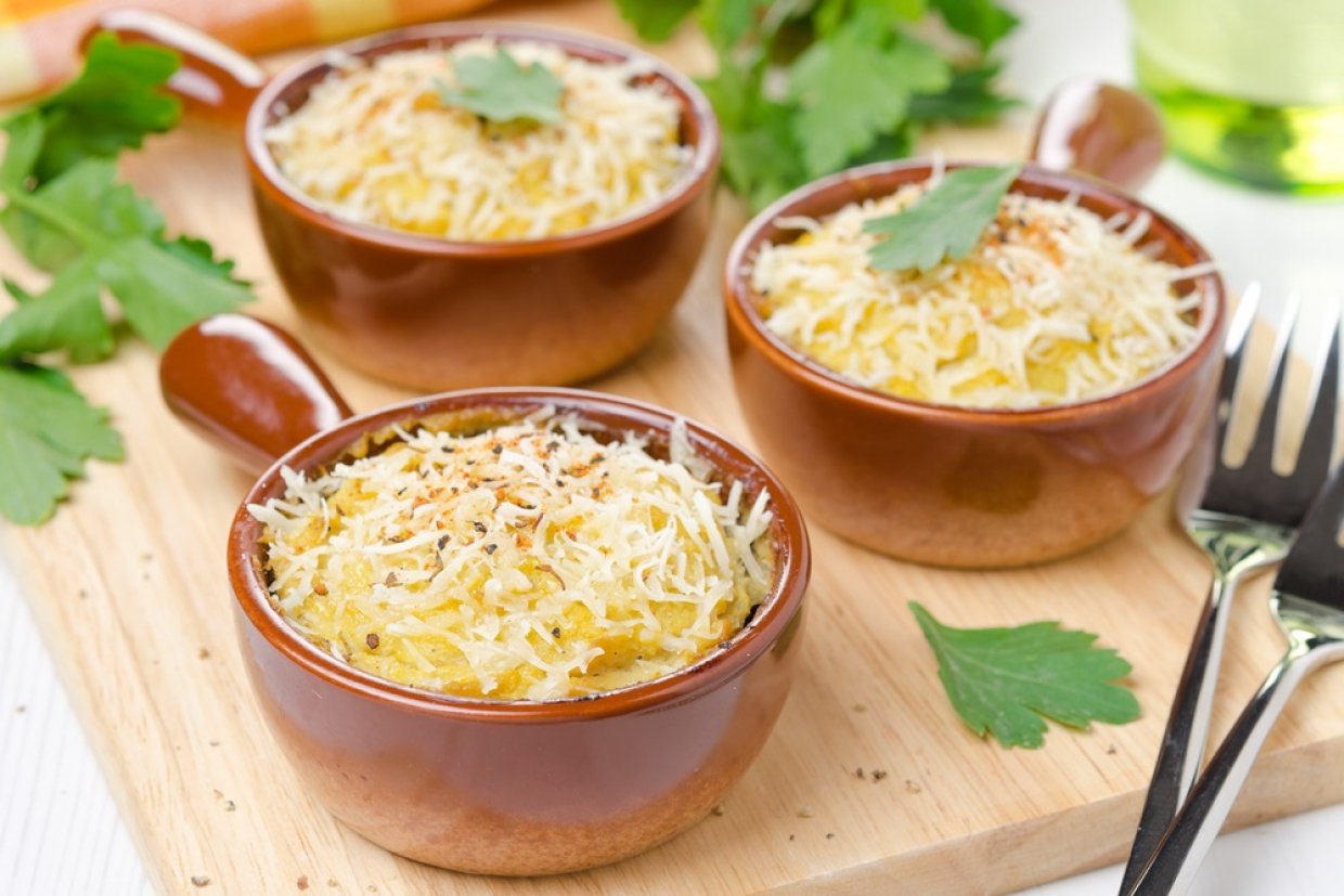 Запеканка из цветной капусты с курицей Запеканка из цветной капусты с курицей