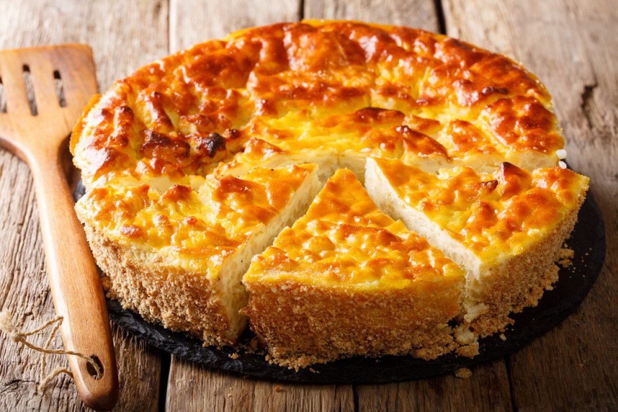 Рисовая запеканка с творогом и сыром Рисовая запеканка с творогом и сыром