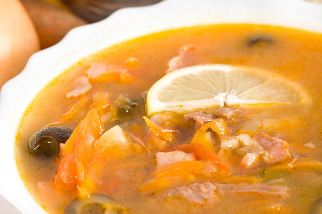 Солянка с рисом и овощами Солянка с рисом и овощами