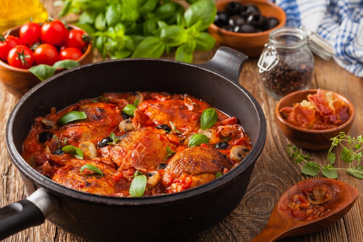 Куриные ножки в томатном соусе Куриные ножки в томатном соусе