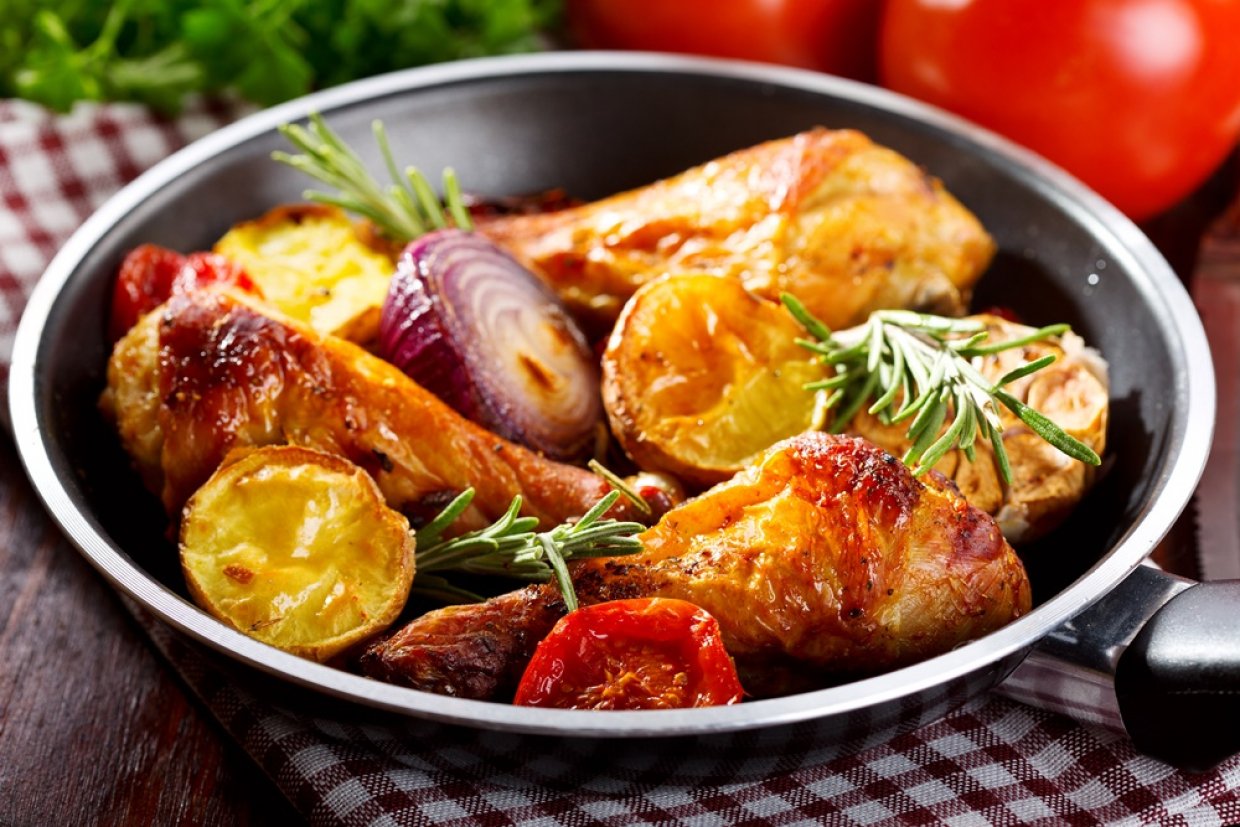 Куриные ножки с лимоном и розмарином Куриные ножки с лимоном и розмарином