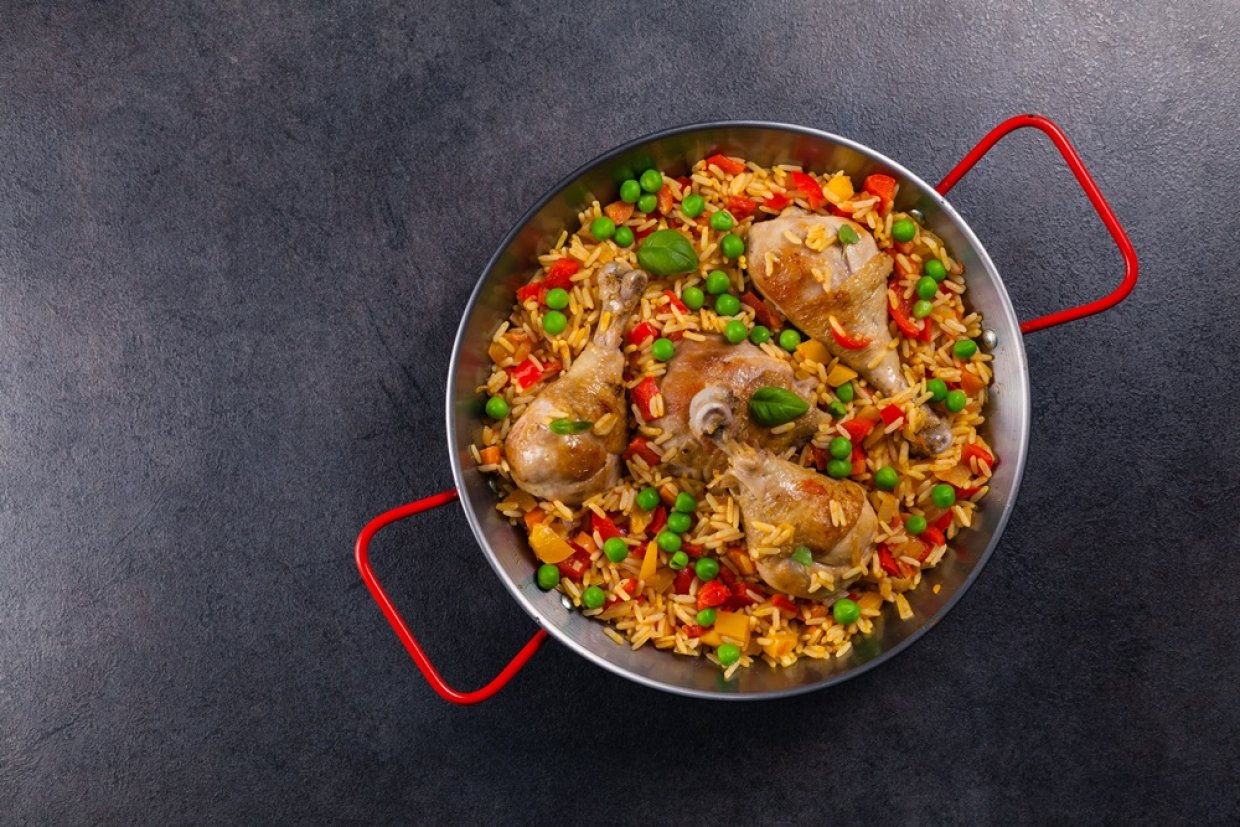 Куриные ножки с рисом и карри в духовке Куриные ножки с рисом и карри в духовке