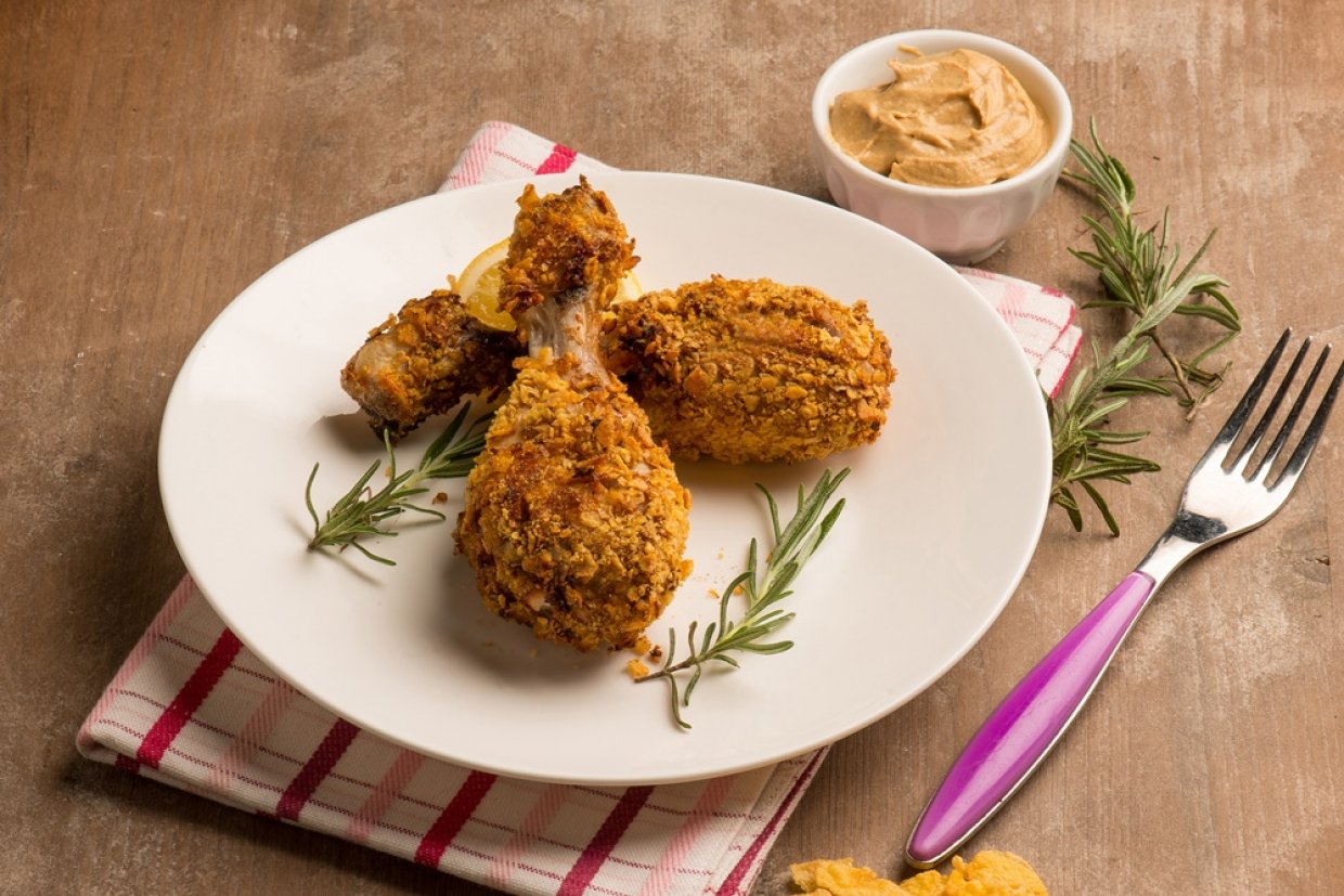 Куриные ножки в панировке Куриные ножки в панировке