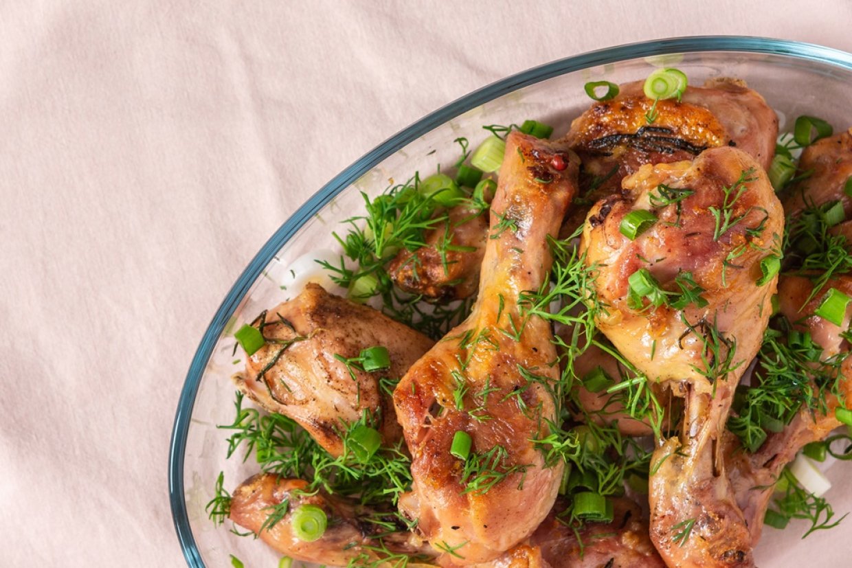 Маринованные куриные ножки в рукаве Маринованные куриные ножки в рукаве
