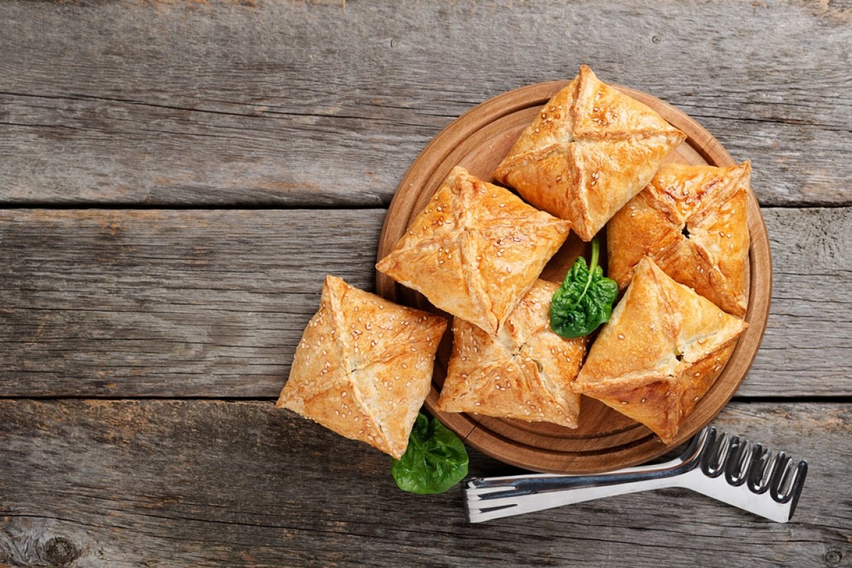 Слойки с картошкой и грибами Слойки с картошкой и грибами