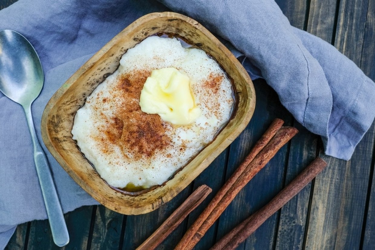 Рисовая каша со сливочным маслом в духовке Рисовая каша со сливочным маслом в духовке