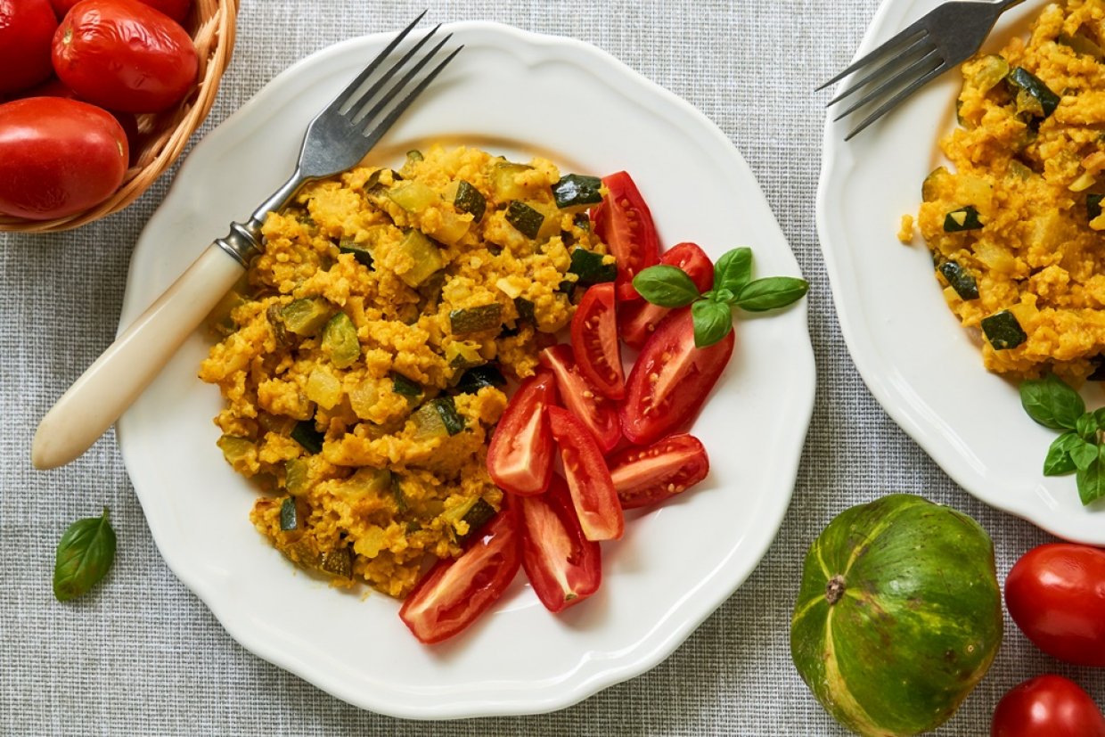 Пшенная каша с кабачками Пшенная каша с кабачками
