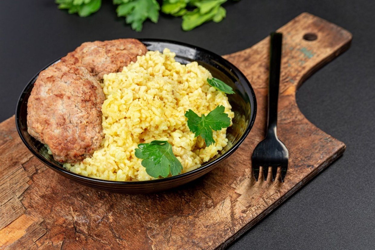 Пшеничная каша с куркумой Пшеничная каша с куркумой