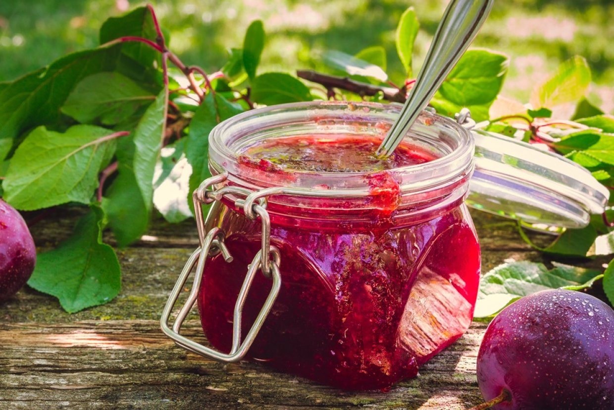 Варенье из сливы и малины Варенье из сливы и малины