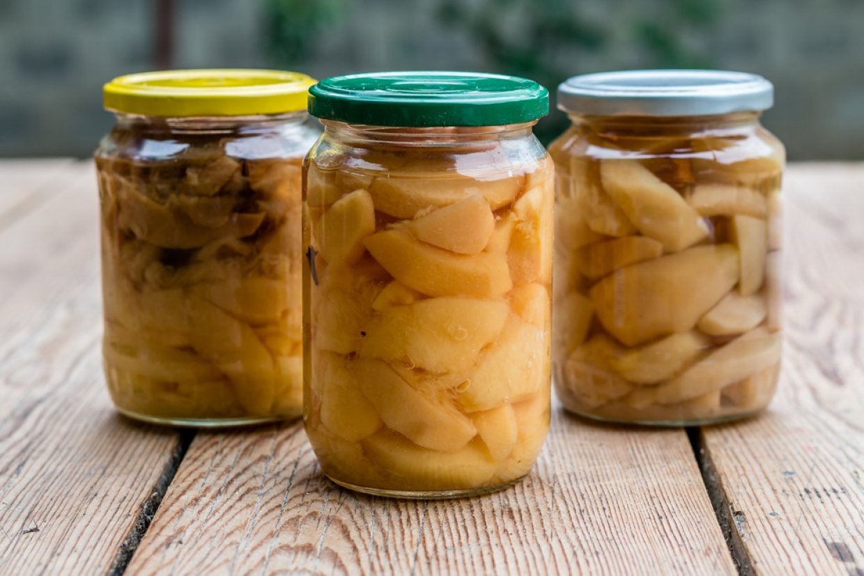 Компот из яблок и груш кусочками на зиму Компот из яблок и груш кусочками на зиму